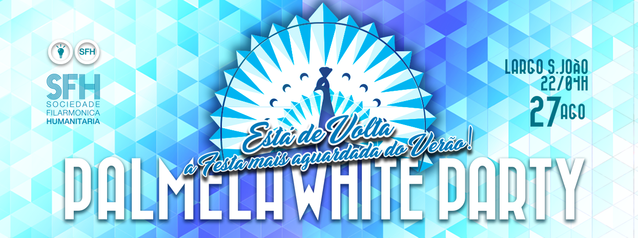 Palmela White Party: Largo de S. João veste-se de branco para a grande festa do verão!