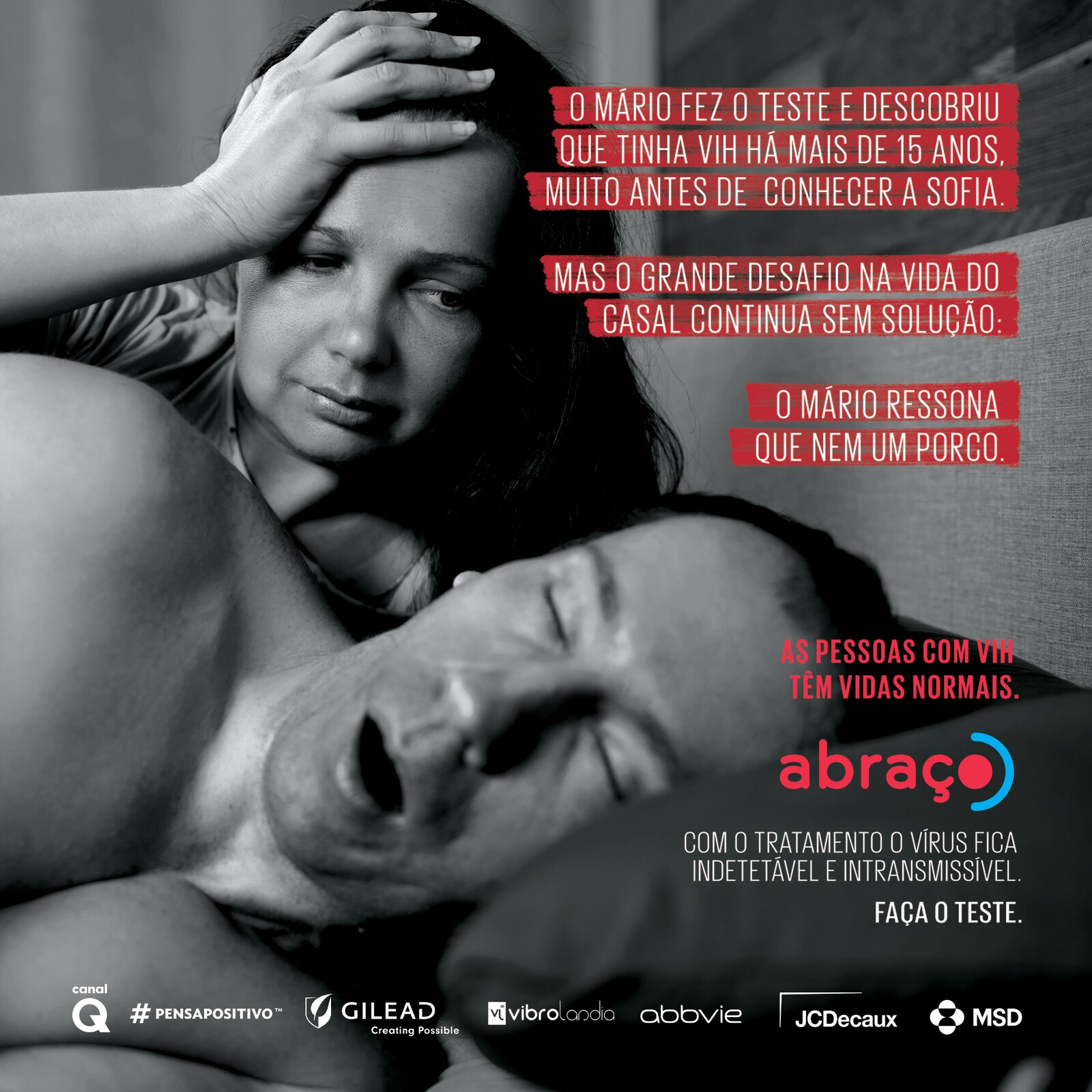 “Mudar a História do VIH”: assista aqui ao 3.º vídeo da campanha da Abraço