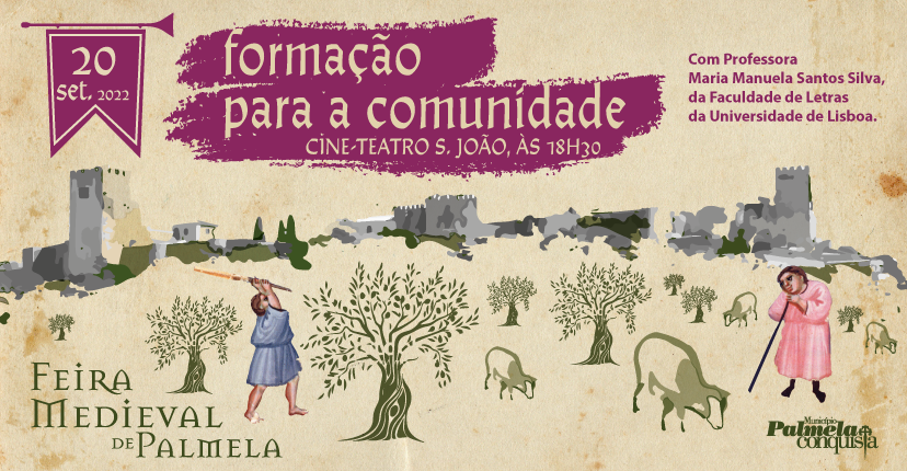 Feira Medieval de Palmela: formação para a comunidade local a 20 de setembro