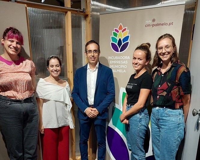 Incubadora de Empresas recebe estagiárias do Programa Erasmus+