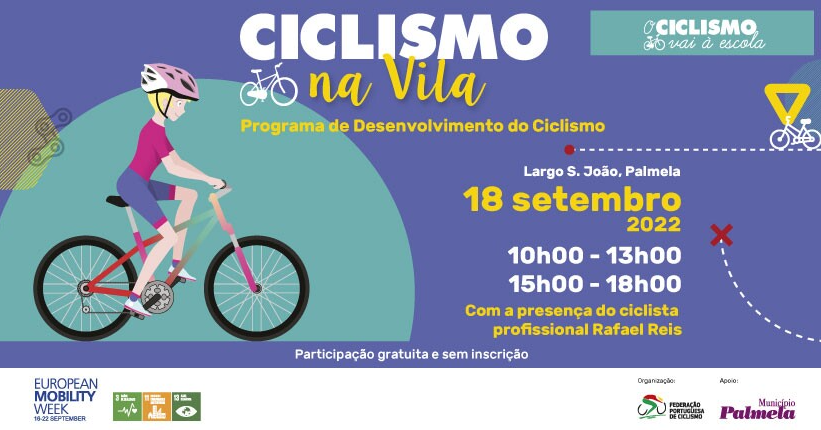 “Ciclismo na Vila” este domingo – assiste ao convite do Rafael Reis e participa!