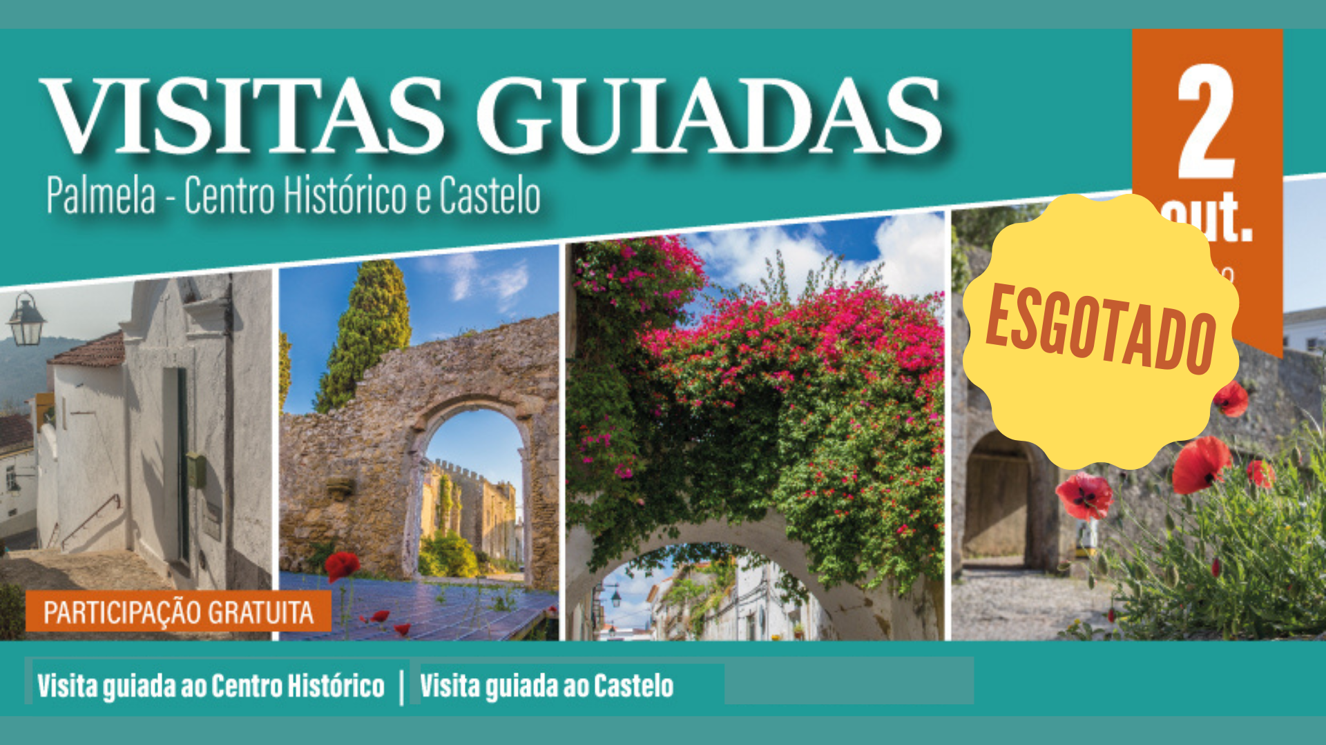 Visitas ao Centro Histórico e Castelo de outubro esgotadas - participe a 5 de novembro!