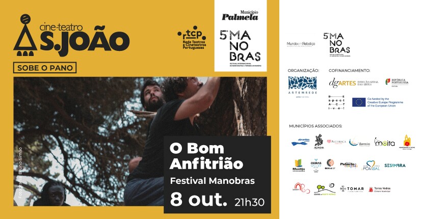 Festival Manobras: “Bom Anfitrião” estreia dia 8 de outubro em Palmela