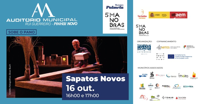Festival Manobras: Teatro de Objetos em Pinhal Novo com “Sapatos Novos”