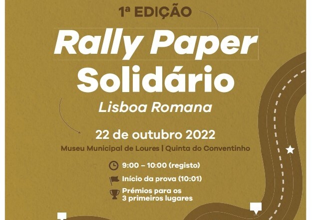 “1.º Rally Paper Solidário Lisboa Romana” termina em Palmela