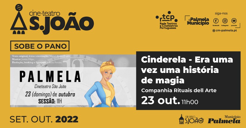 “Cinderela”: espetáculo para toda a família no Cine-Teatro S. João