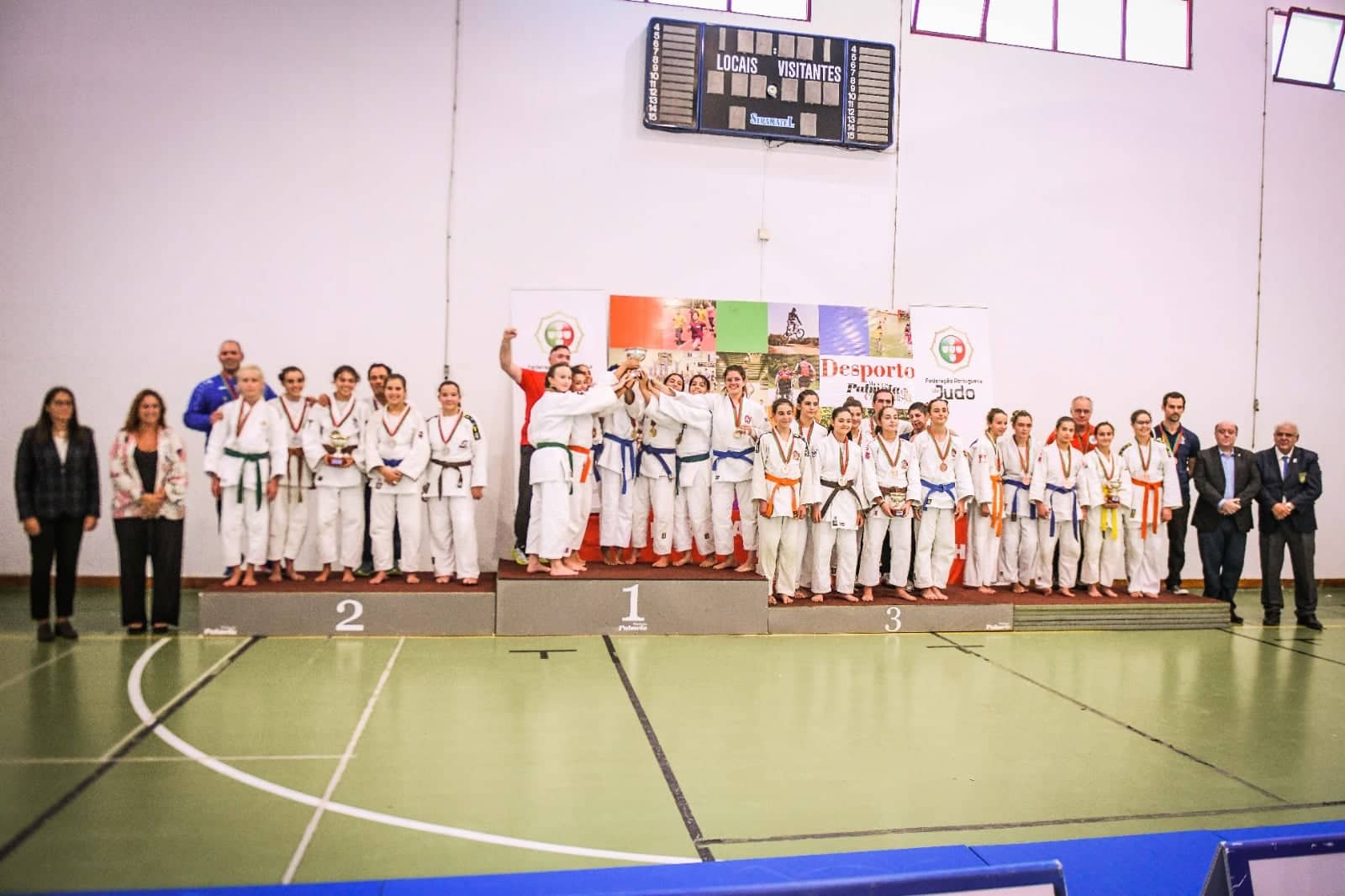 Campeonatos Nacionais com 467 judocas em Pinhal Novo