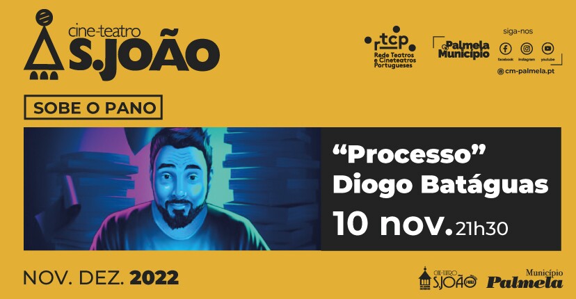 Stand up comedy com Diogo Batáguas no Cine-Teatro S. João