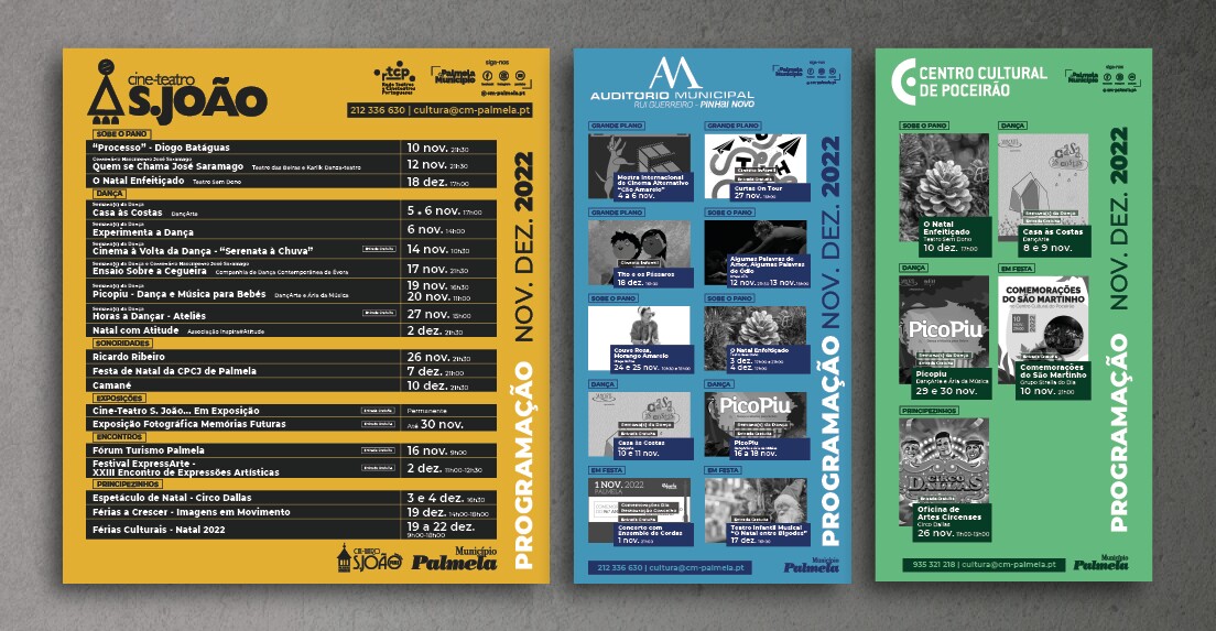 Equipamentos culturais: o que pode ver e ouvir em novembro e dezembro!