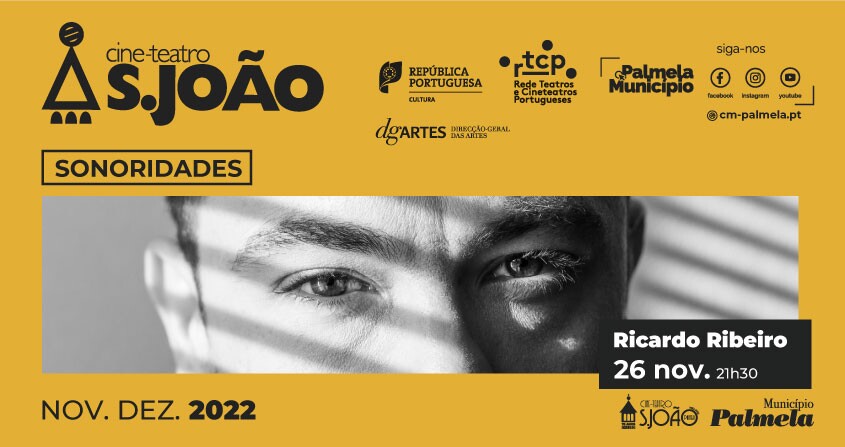 Ricardo Ribeiro leva o fado ao Cine-Teatro S. João a 26 de novembro