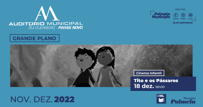 “Tito e os Pássaros” na última sessão de Cinema Infantil do ano