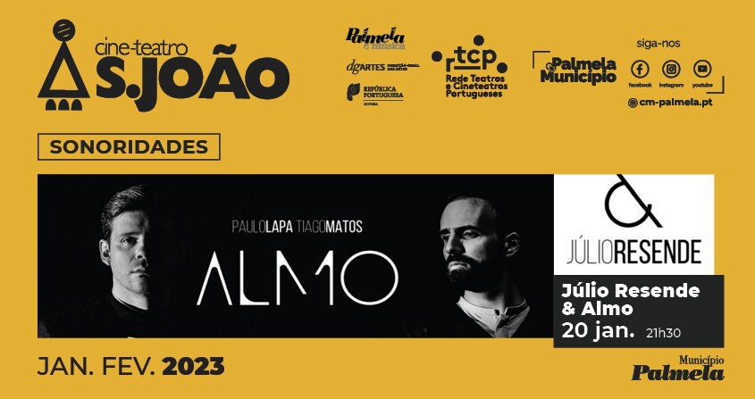 Júlio Resende & Almo apresentam concerto inovador no Cine-Teatro S. João