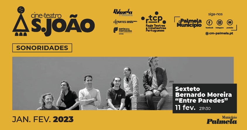 Sexteto Bernardo Moreira leva música de Carlos Paredes ao Cine-Teatro S. João