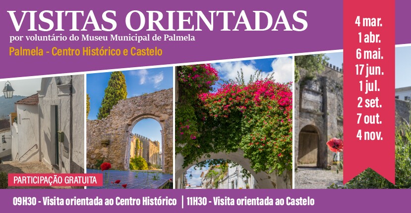 Centro Histórico e Castelo com visitas guiadas de março a novembro