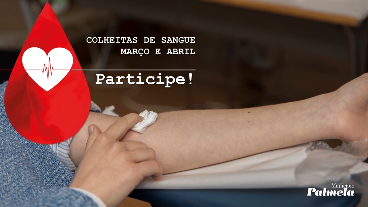 Novas colheitas de sangue em março e abril