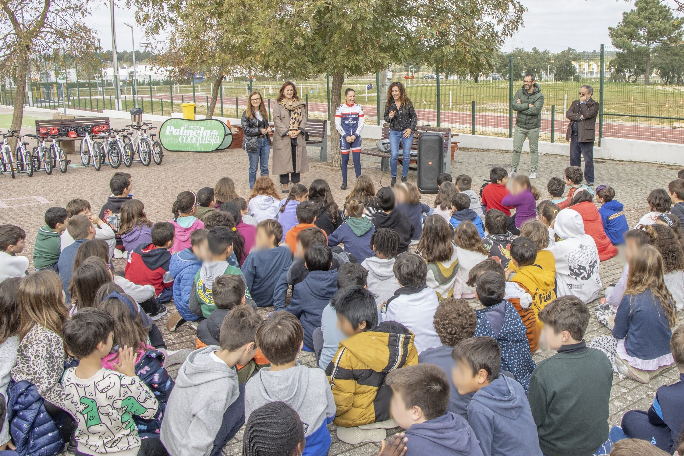 “O Ciclismo vai à Escola” chega à EB António Matos Fortuna - Ana Neves é a madrinha