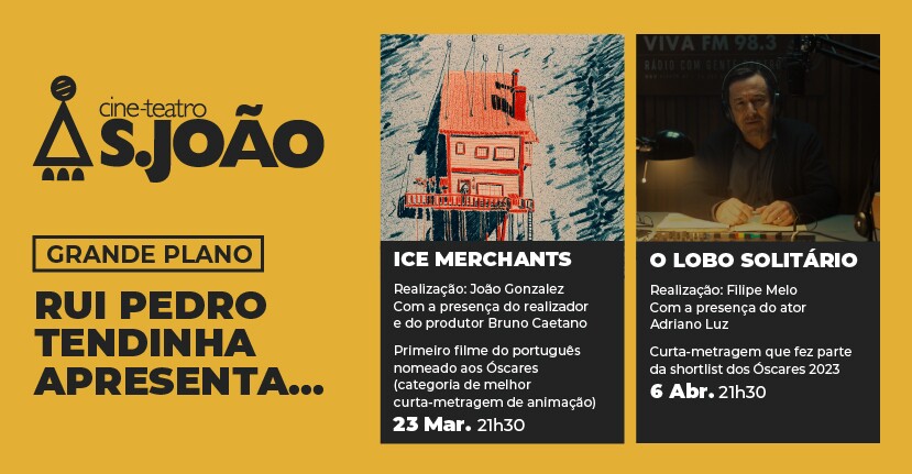 Rui Tendinha apresenta “Ice Merchants” em Palmela – 23 março