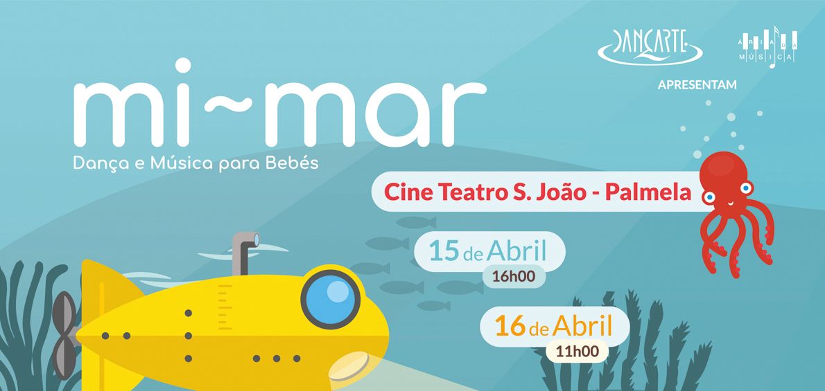 Em abril há dança e música para bebés em Palmela!