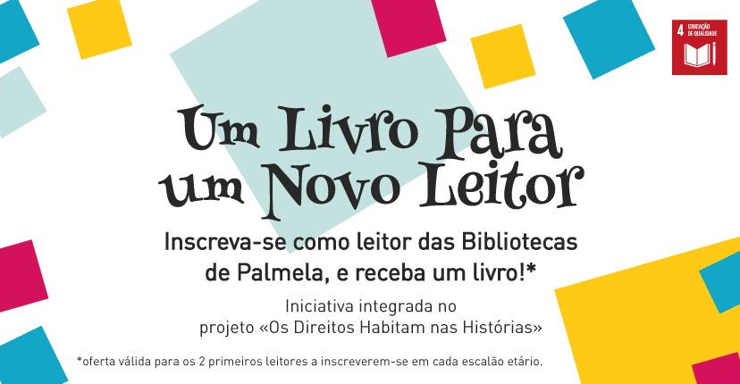 Em abril inscreva-se na Rede de Bibliotecas e receba um livro!