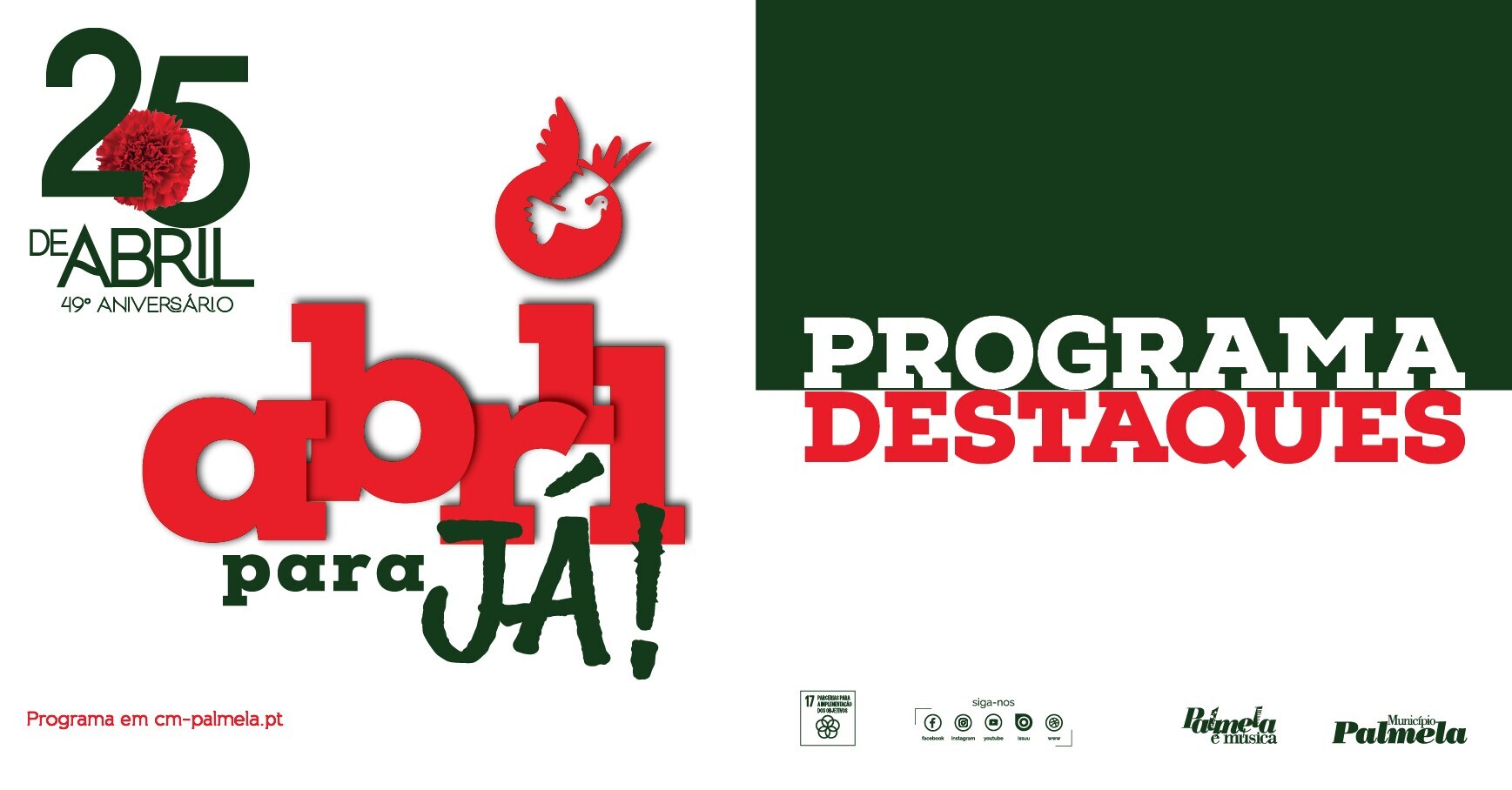 Abril para Já! – espetáculos musicais e muito + para ver, assistir e visitar!