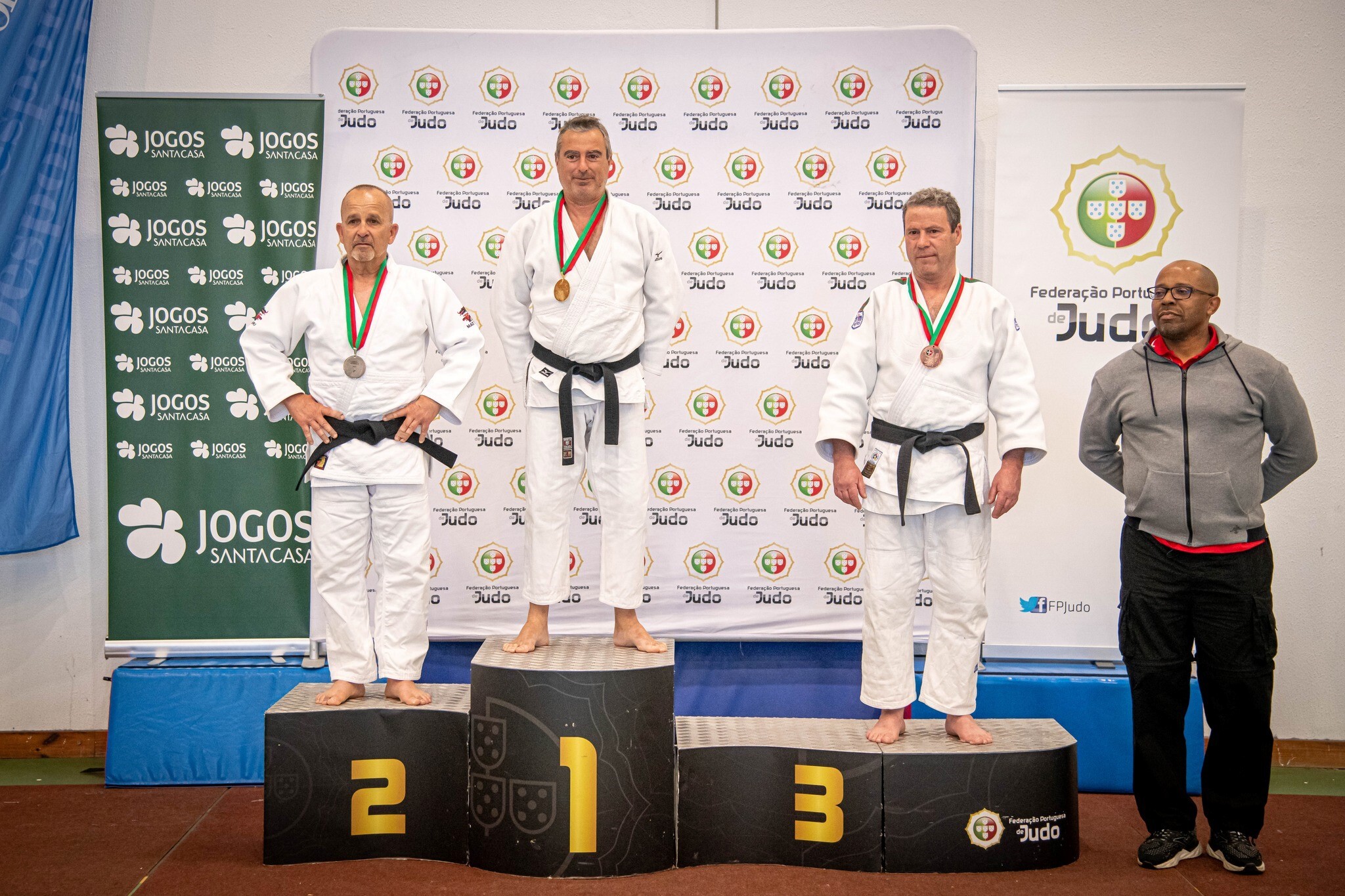 Judoca Pedro Henriques é Campeão Nacional de Veteranos 