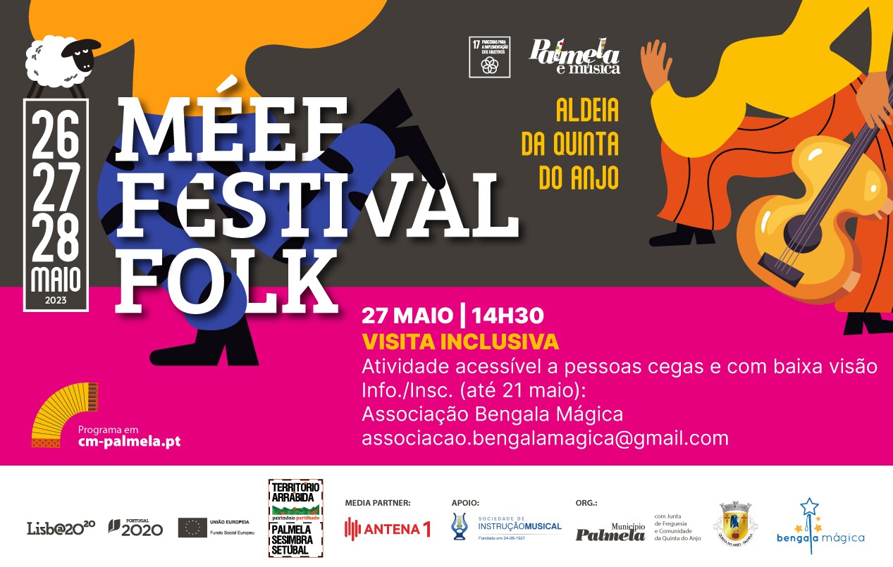 Visita Inclusiva ao “Méee, Festival Folk” – inscrições até 21 de maio!