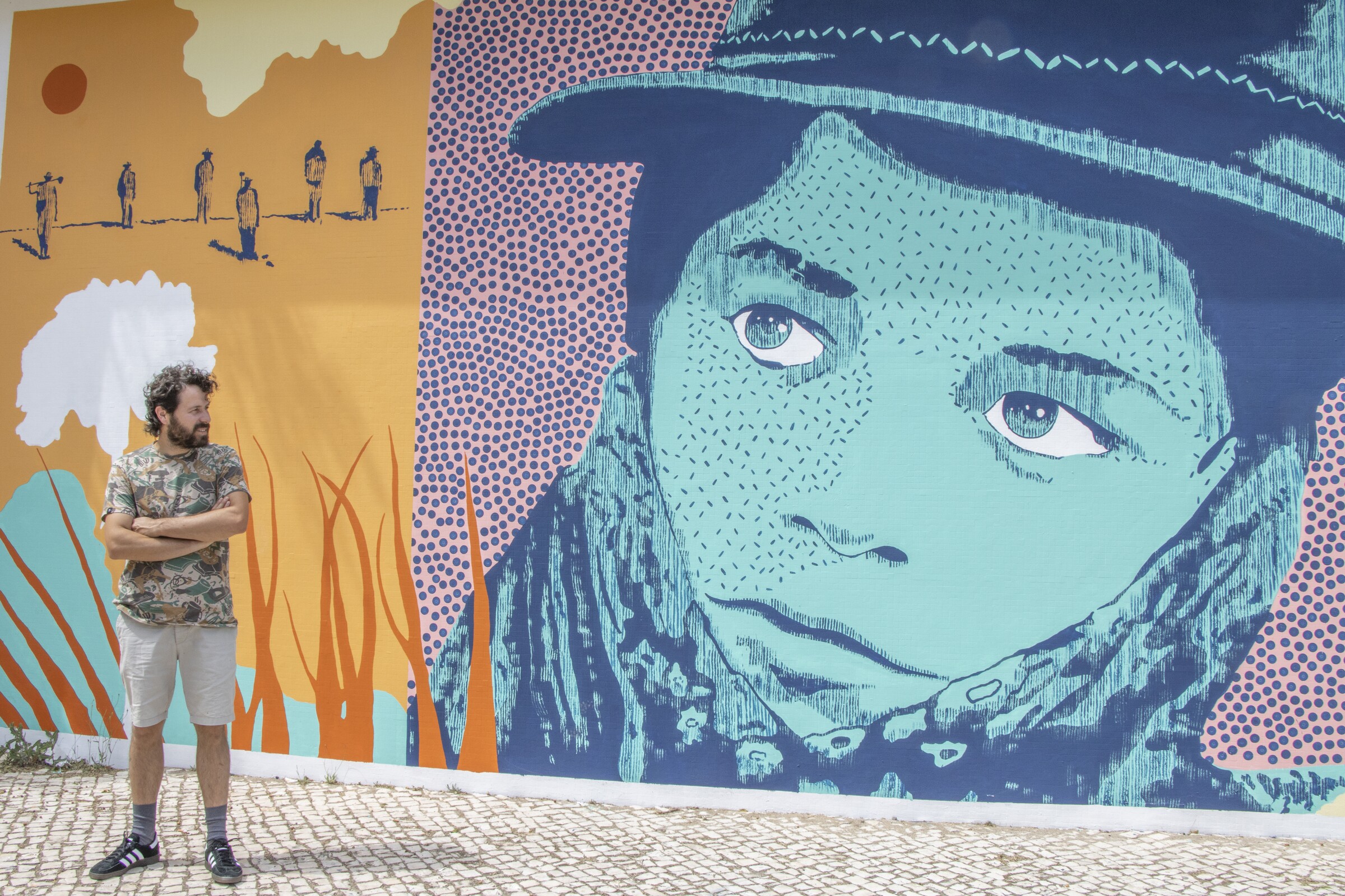 Pinhal Novo ganha nova arte mural – já conhece “Catarina”?