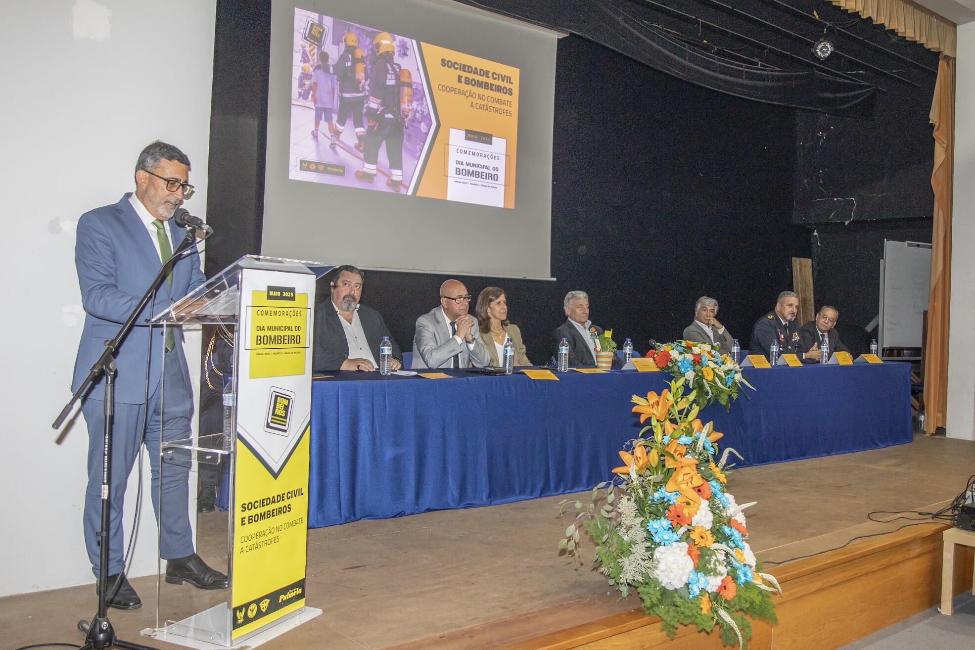 No Dia Municipal do Bombeiro Palmela exige novo modelo de financiamento e definição das carreiras