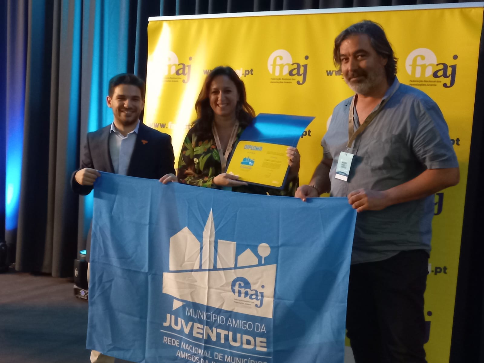 Palmela recebeu Bandeira e Selo de Município Amigo da Juventude