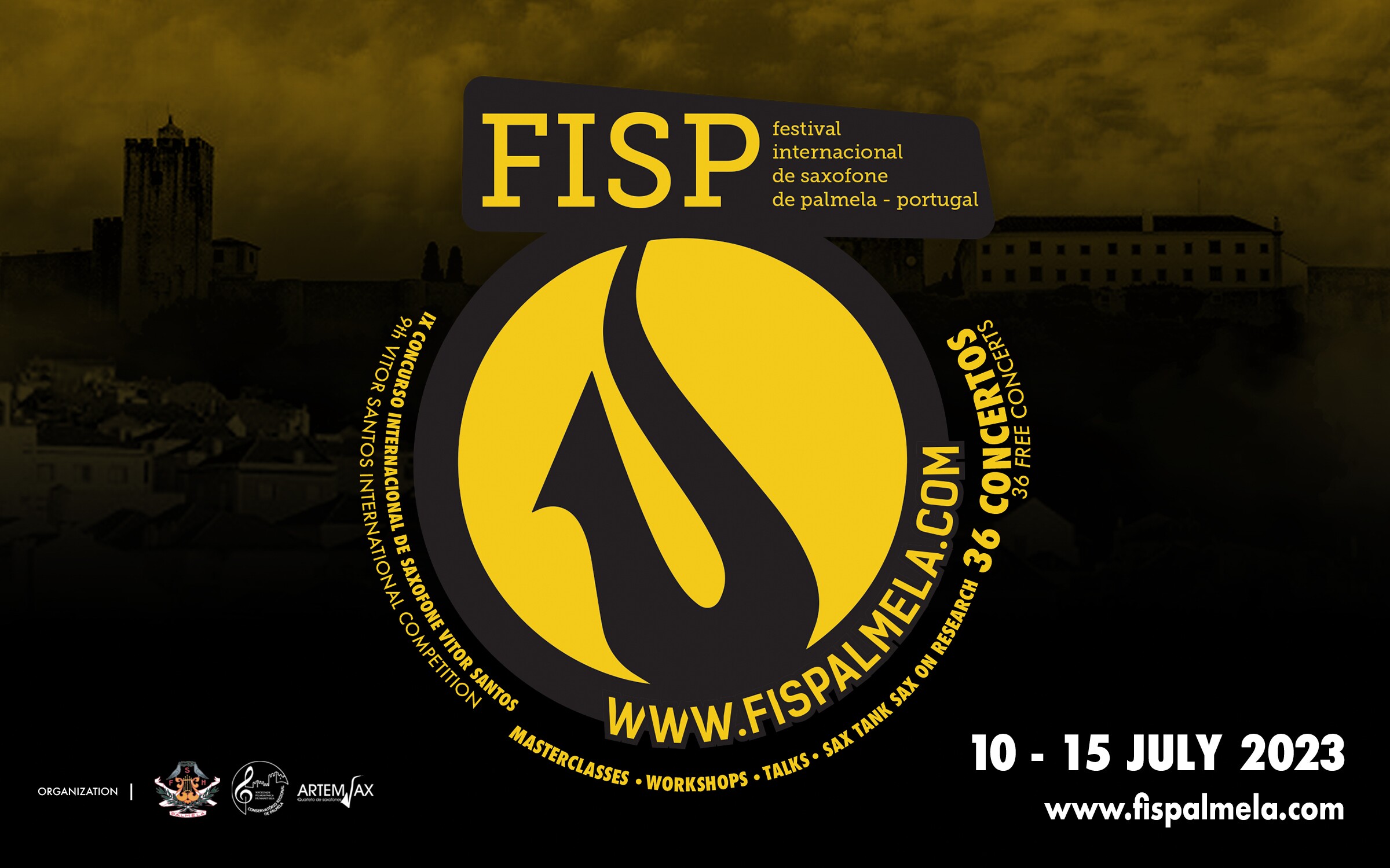 Festival Internacional de Saxofone de Palmela - Concertos, workshops, palestras e muitas surpresas! 