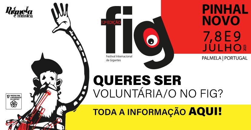 FIG 2023 Inscreve-te como voluntária/o, agarra esta oportunidade!