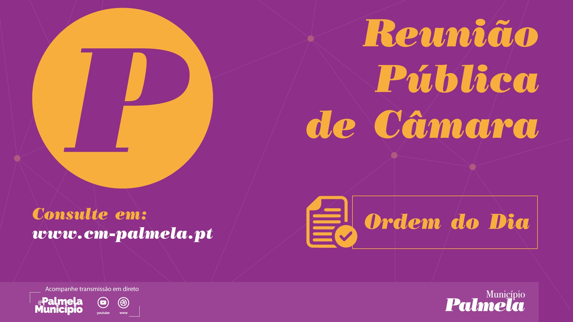 Executivo Municipal reúne a 19 de julho, às 9h