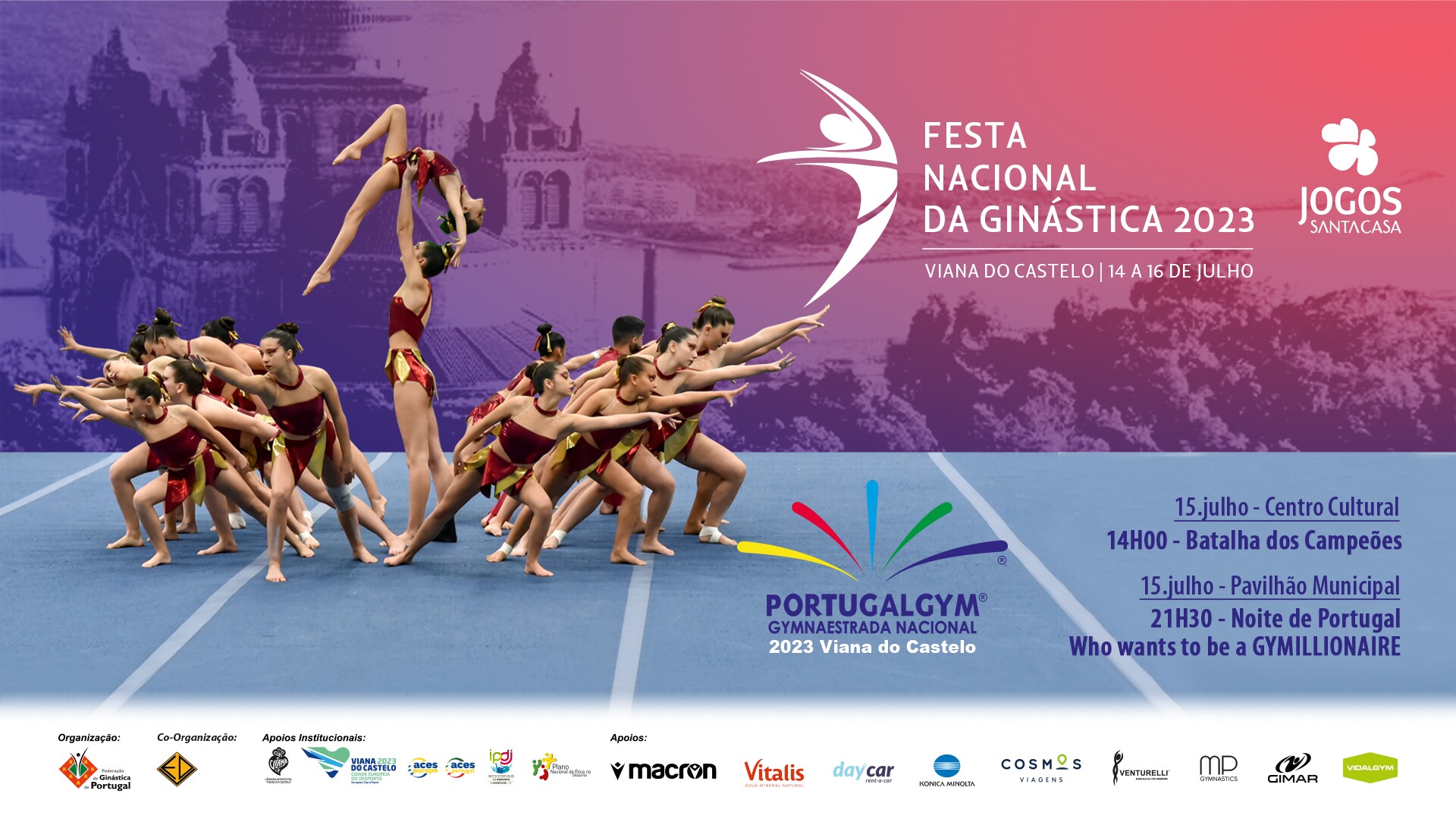 Município apoia participação de ginastas do concelho no Portugal Gym