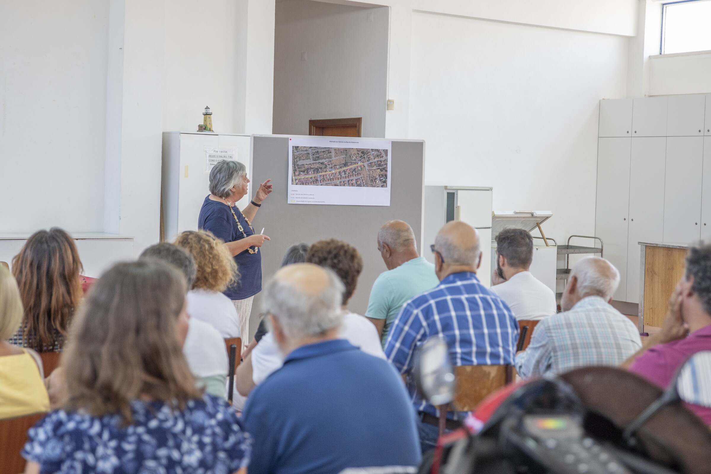 Rua Aljubarrota/Aires - Município apresentou alterações de trânsito à população