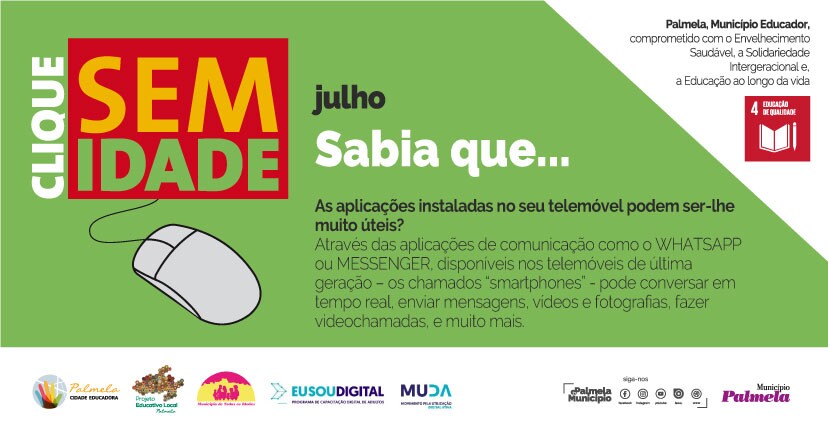 “Sabia que…”: conheça melhor as aplicações de comunicação do seu telemóvel