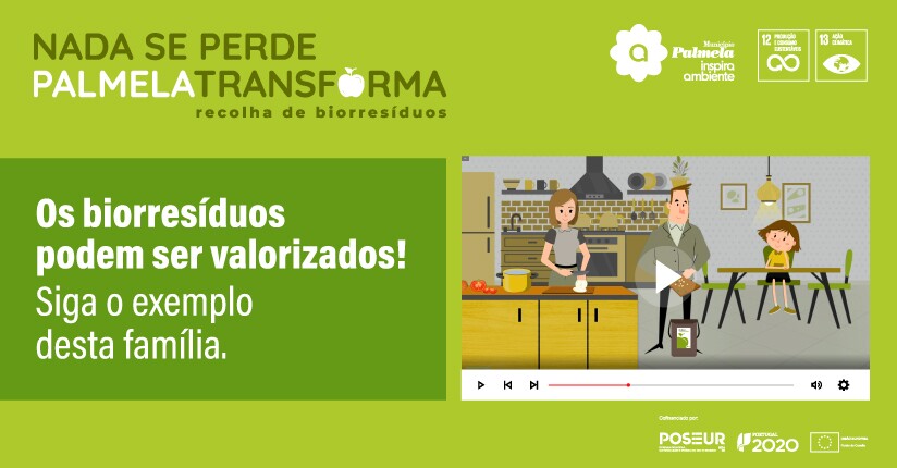 Recolha Seletiva de Biorresíduos: assista ao vídeo e conheça melhor este projeto!