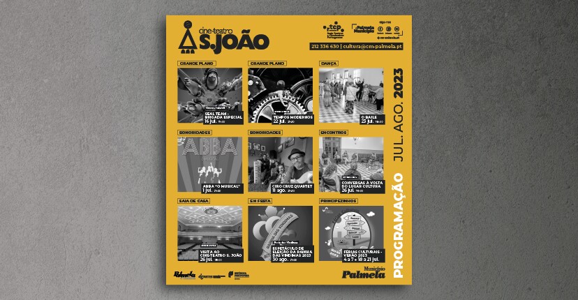 Cine-Teatro S. João com propostas culturais em agosto!