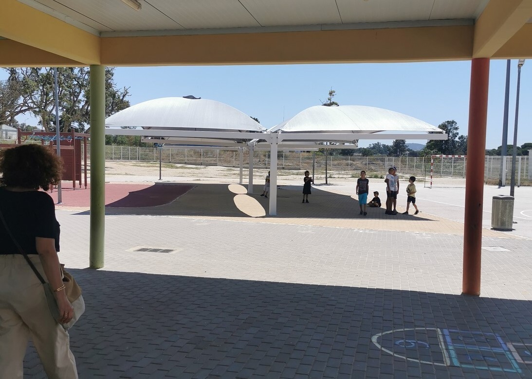 EB Alberto Valente/Pinhal Novo – logradouro tem nova cobertura