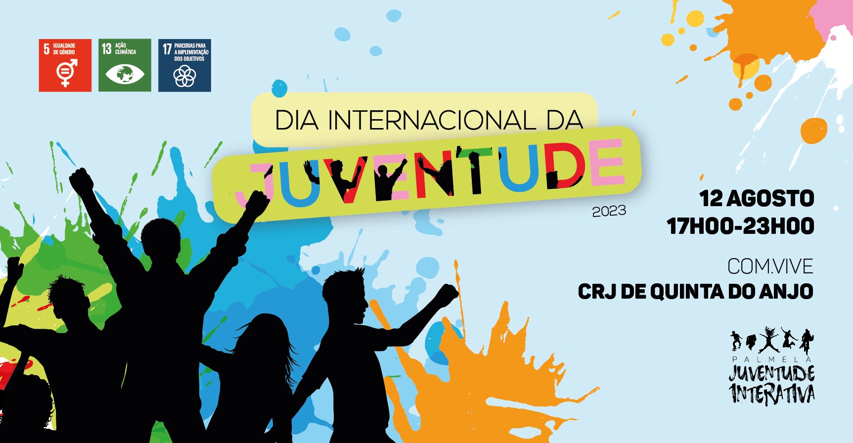Dia da Juventude com desporto, palestras, música e convívio - participa!