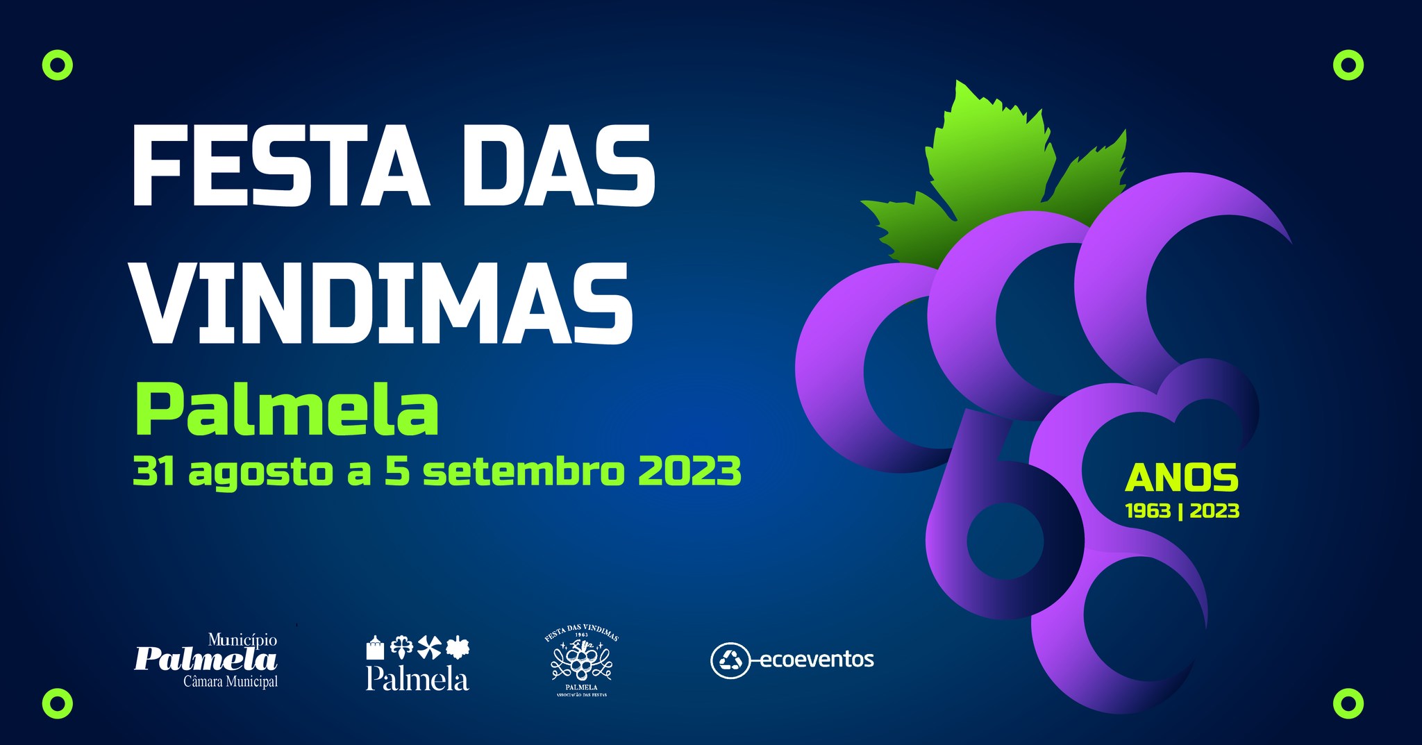 Vindimas 2023: Palmela em festa de 30 agosto a 5 setembro!
