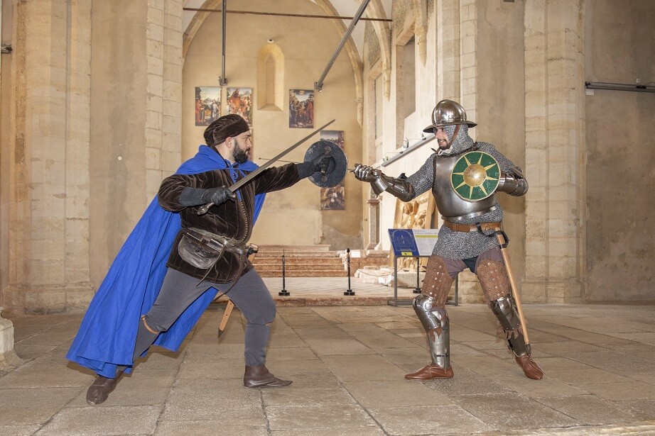 Visite o Castelo e assista a um treino de esgrima histórica!