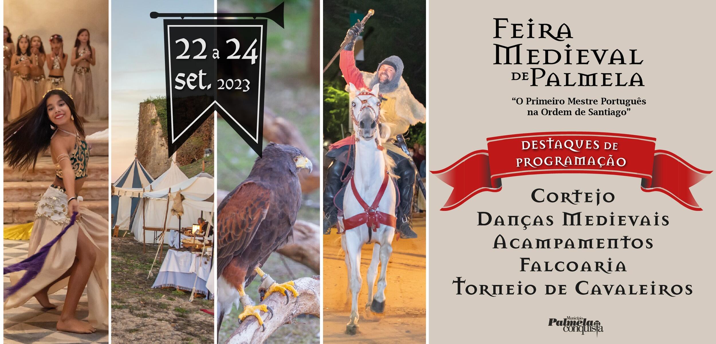 Feira Medieval de Palmela - 22 a 24 setembro: conheça o programa e viaje no tempo!