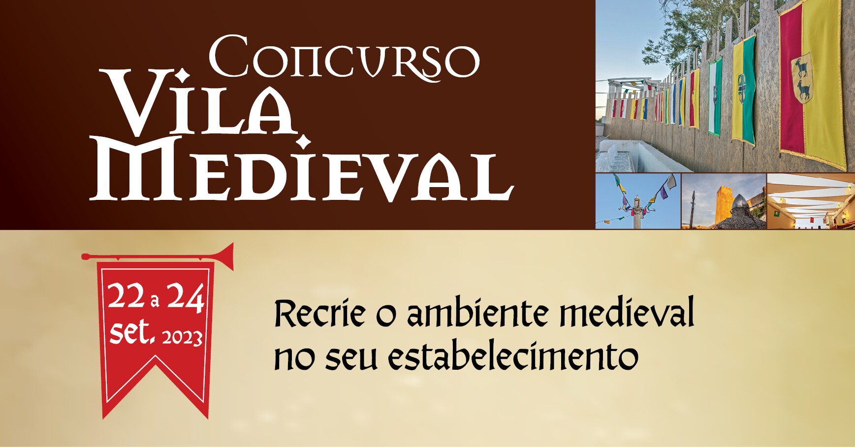 Concurso Vila Medieval: entre no espírito da Feira Medieval e decore a sua loja!