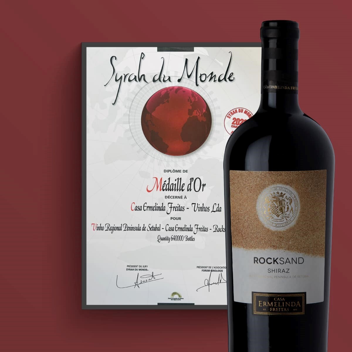 “Syrah Du Monde” 2023  Vinhos de Palmela premiados em Concurso Internacional  