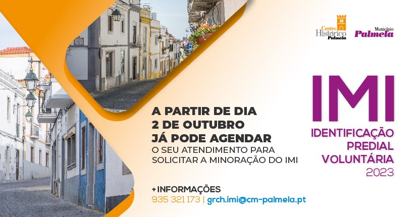 Redução de IMI/Centro Histórico: agende atendimento a partir de 2 outubro