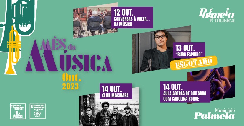 “Outubro - Mês da Música”: saiba o que ainda pode ver e ouvir!