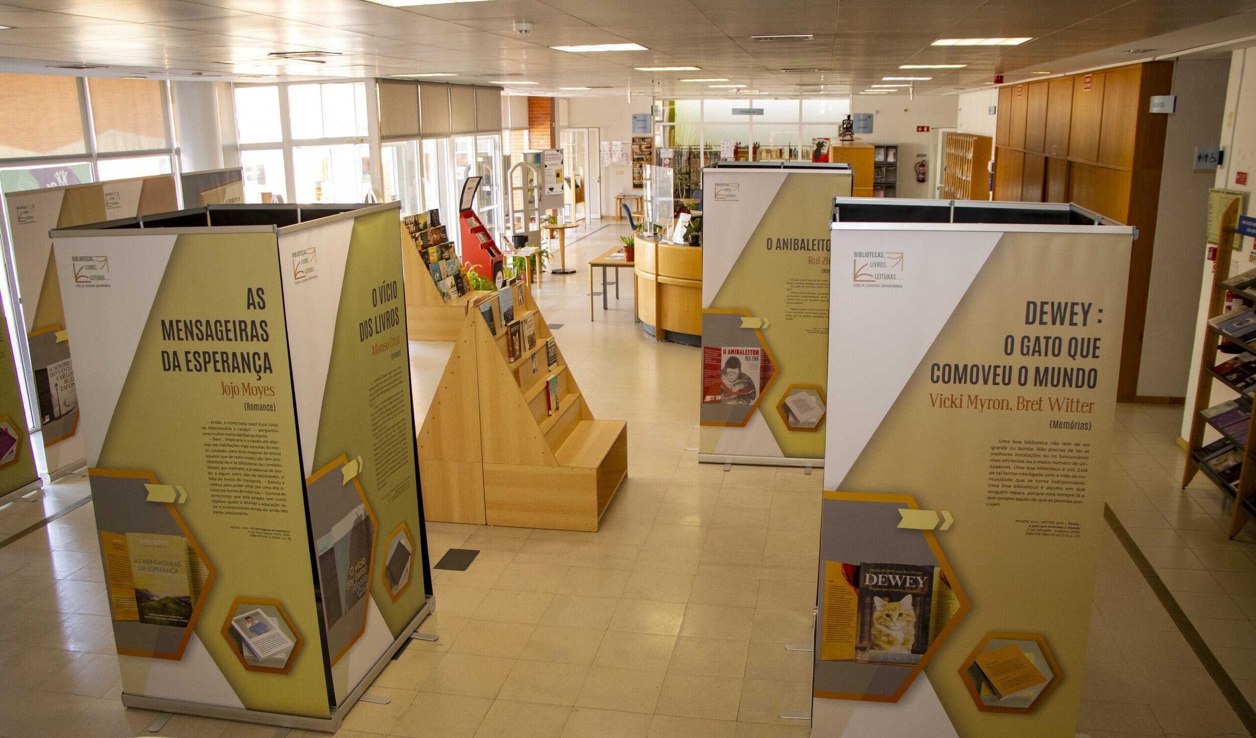 Exposição sublinha papel da leitura e Bibliotecas – até 28 de outubro!