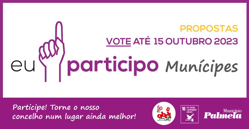 “Eu Participo Munícipes”: última semana para votar nas propostas!
