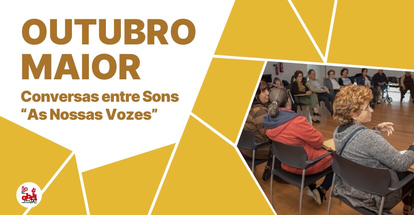 “As Nossas Vozes”: Conversas e Debate sobre Envelhecimento Saudável 