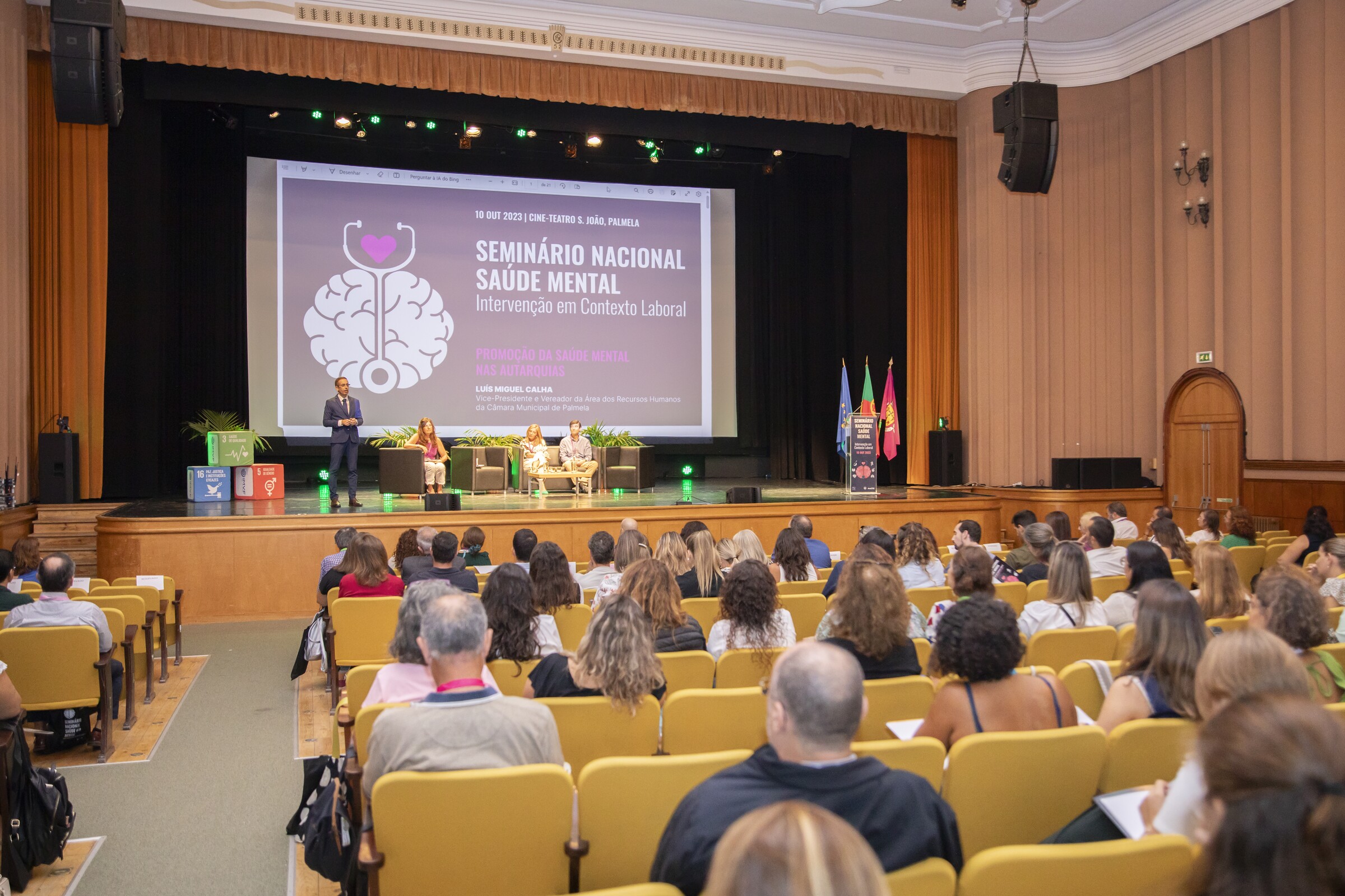 Seminário assinalou Dia Mundial da Saúde Mental com 300 participantes